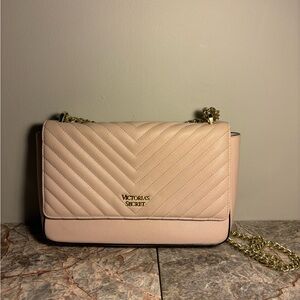 Victoria’s Secret Pink Quilted Crossbody Bag